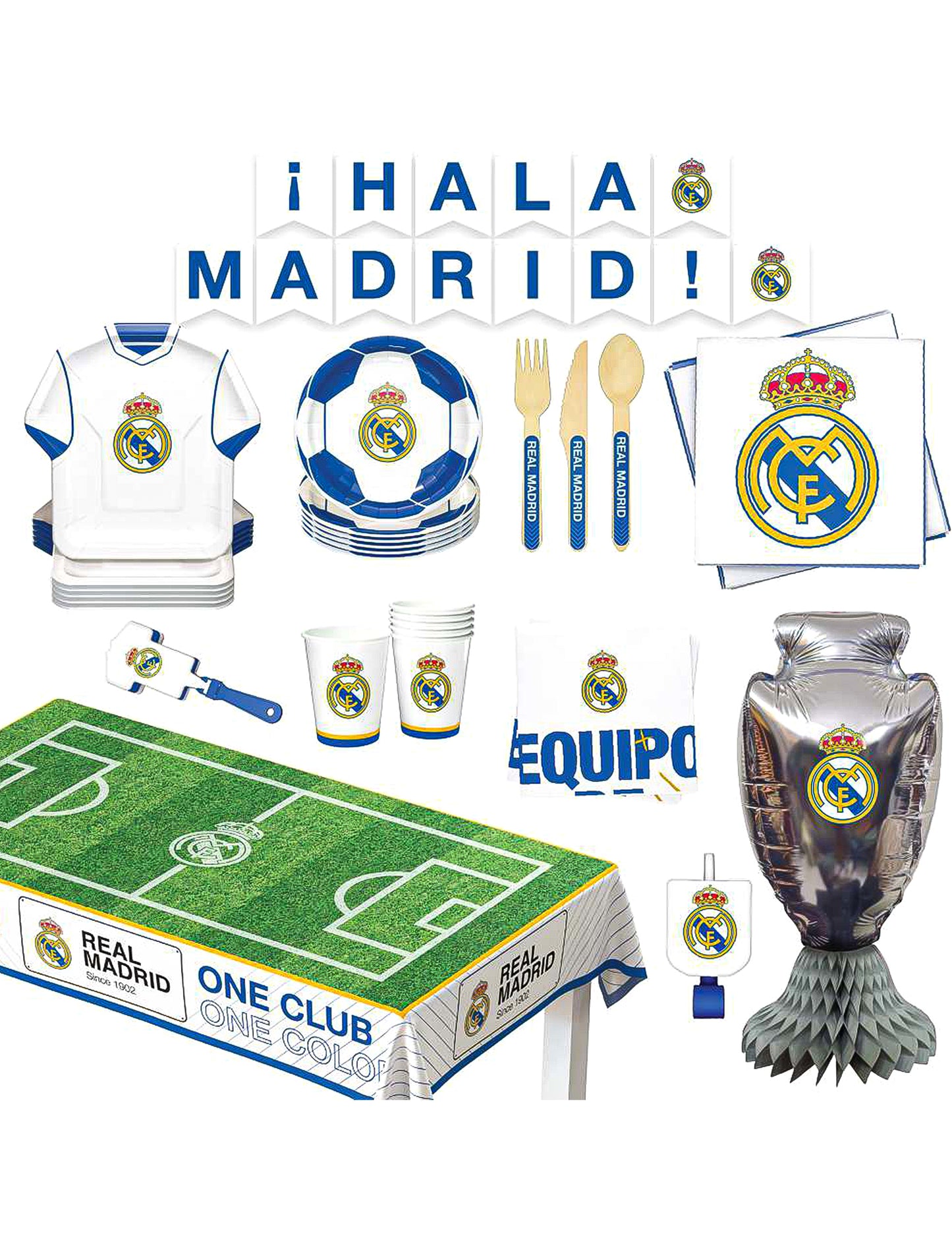 Komplet za rojstni dan Real Madrid CF 75 kosov