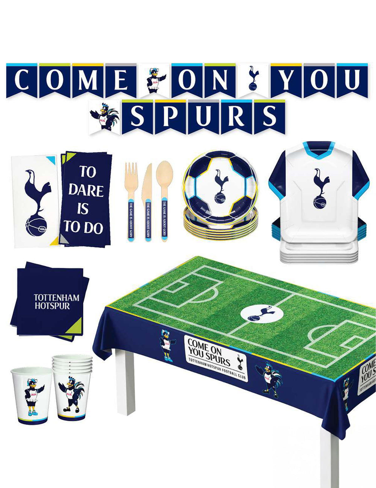 Komplet za rojstni dan Tottenham Hotspur Football Club 44 kosov