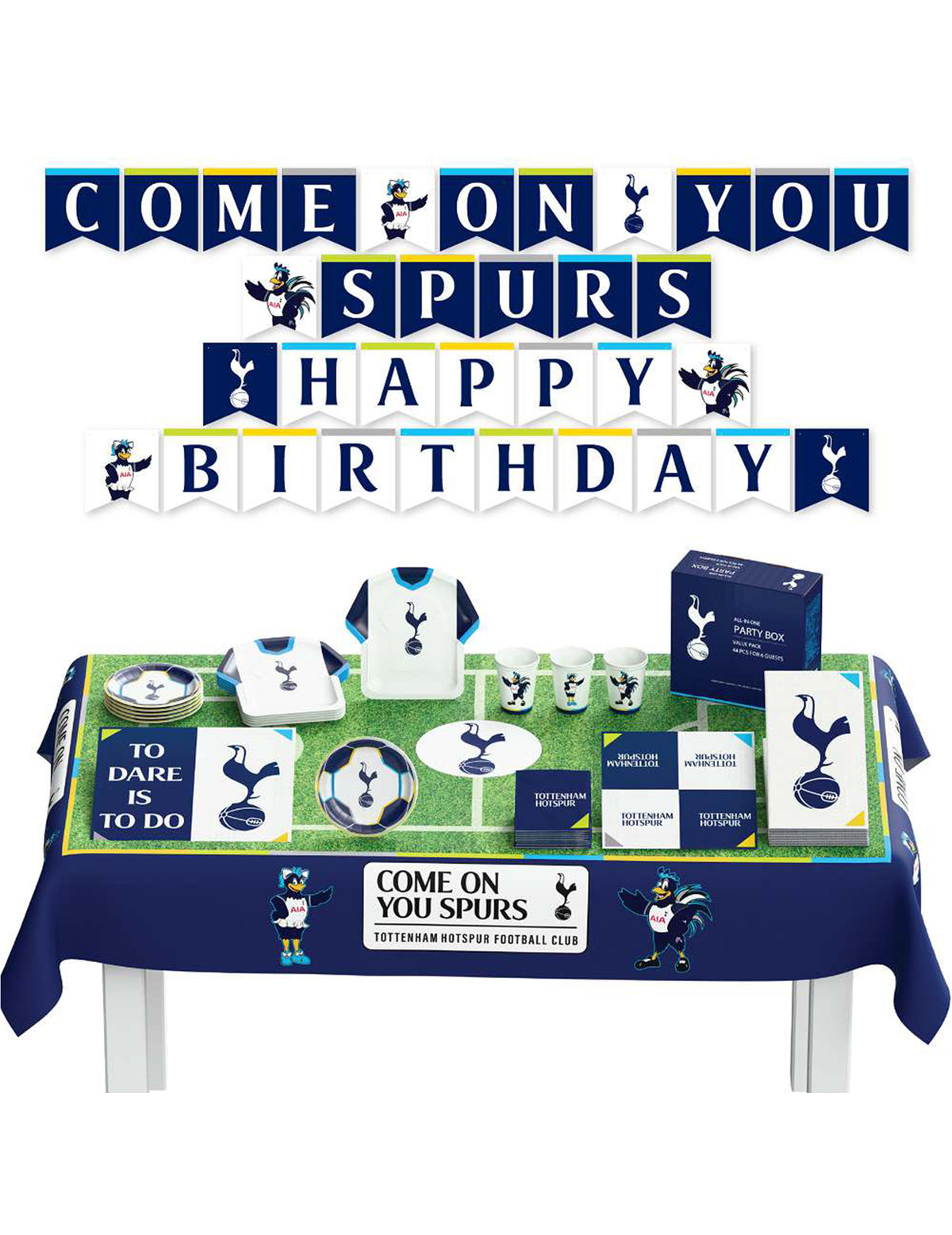 Komplet za rojstni dan Tottenham Hotspur Football Club 44 kosov
