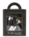 Kit cotillons party pour 10 personnes noir et or