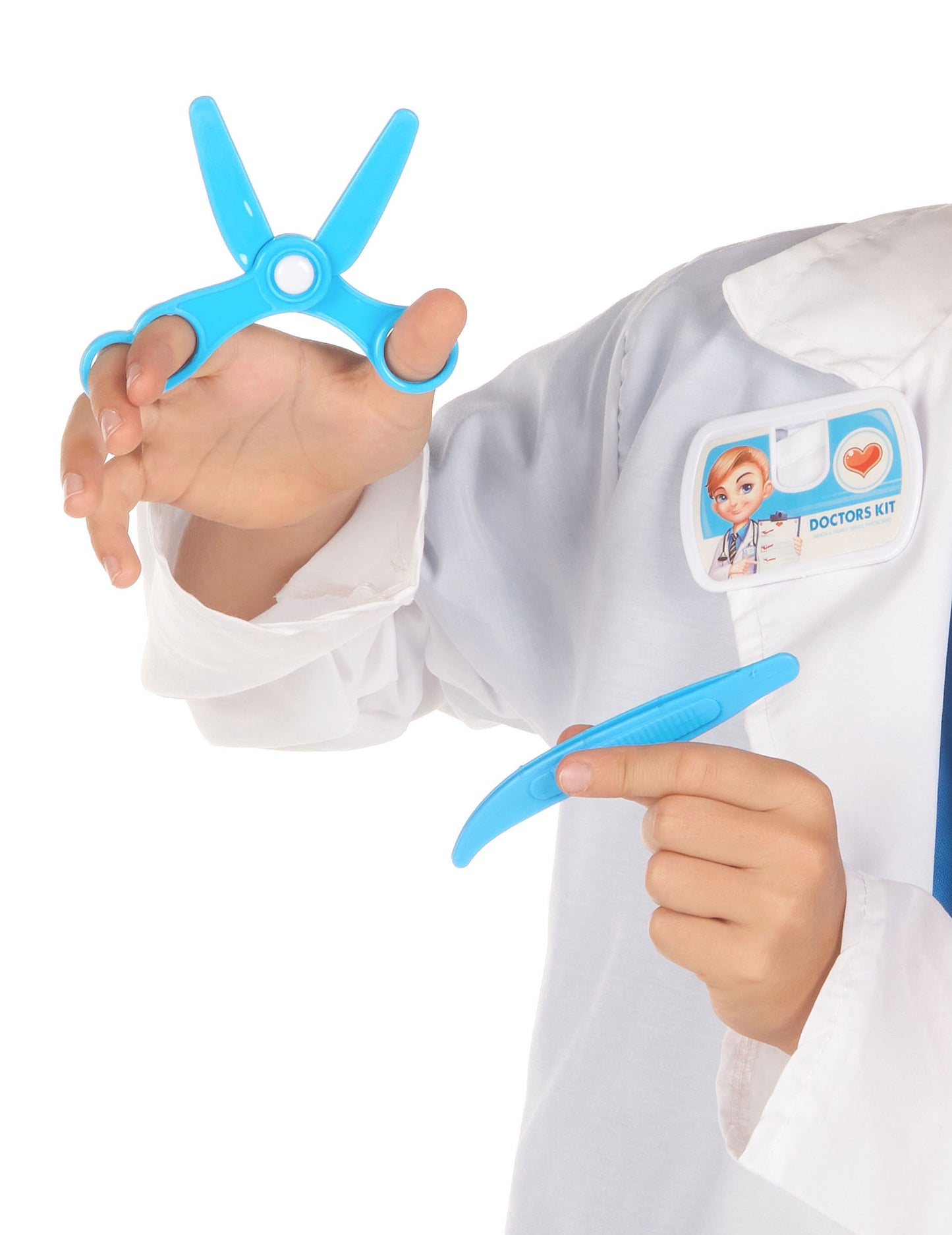 Doktorski komplet 10 modrih kosov