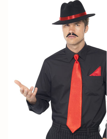 Komplet za odrasle rdeče gangster