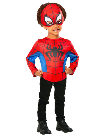 Komplet otroške majice in maske Spidey in njegovi izjemni prijatelji
