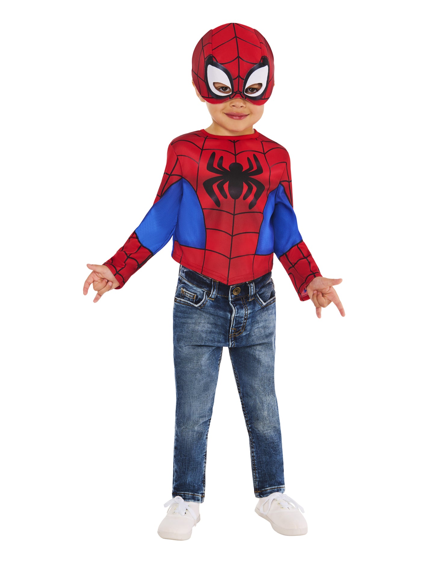 Komplet otroške majice in maske Spidey in njegovi izjemni prijatelji