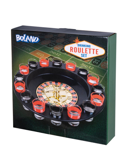Vue du packaging du kit jeu apéro roulette