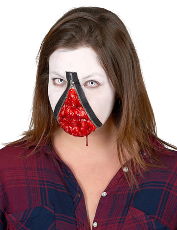 Halloween Kit za ličenje z zadrgo za odrasle