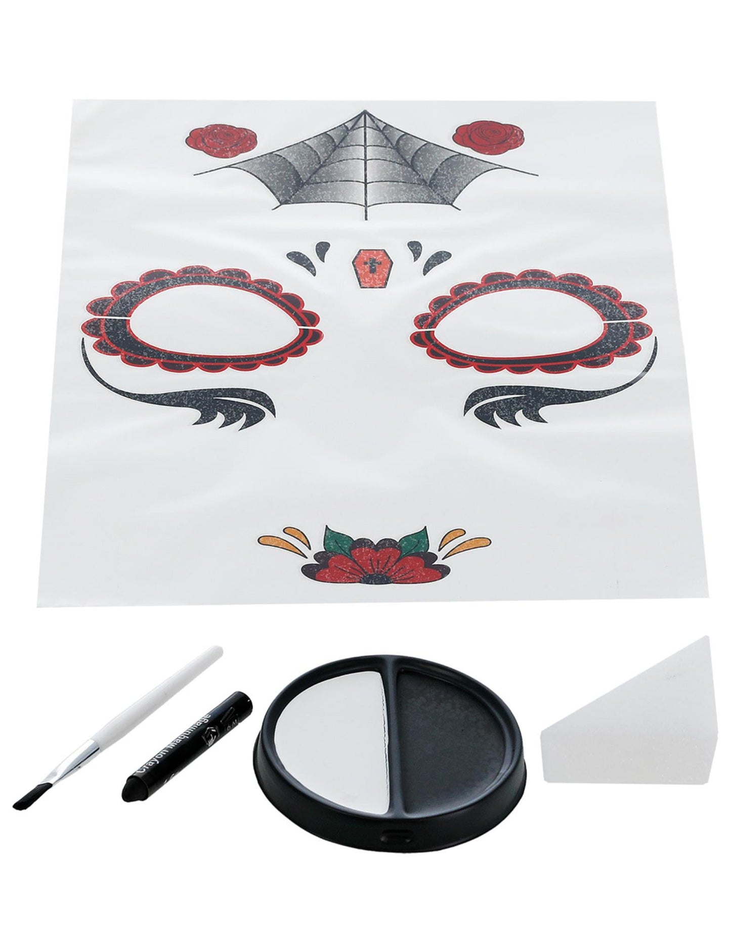 Kit Makeup Princess Spider Woman Dia de los Muertos