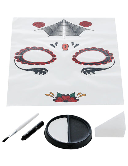 Kit Makeup Princess Spider Woman Dia de los Muertos