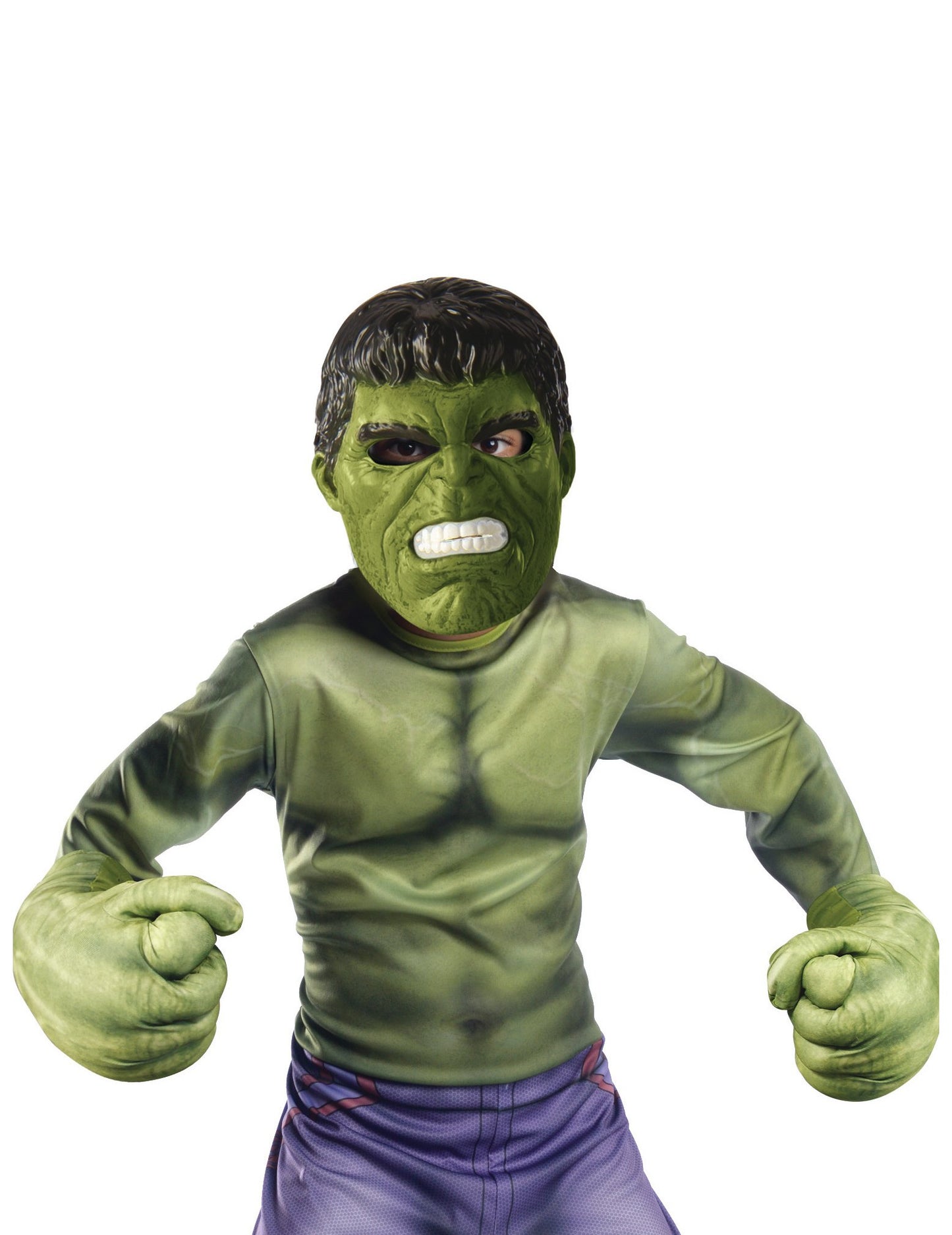 Hulk otroška maska ​​in velikanske rokavice