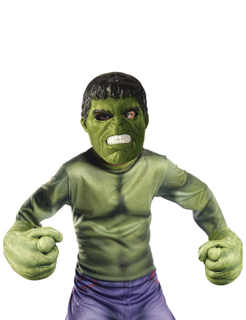 Hulk otroška maska ​​in velikanske rokavice
