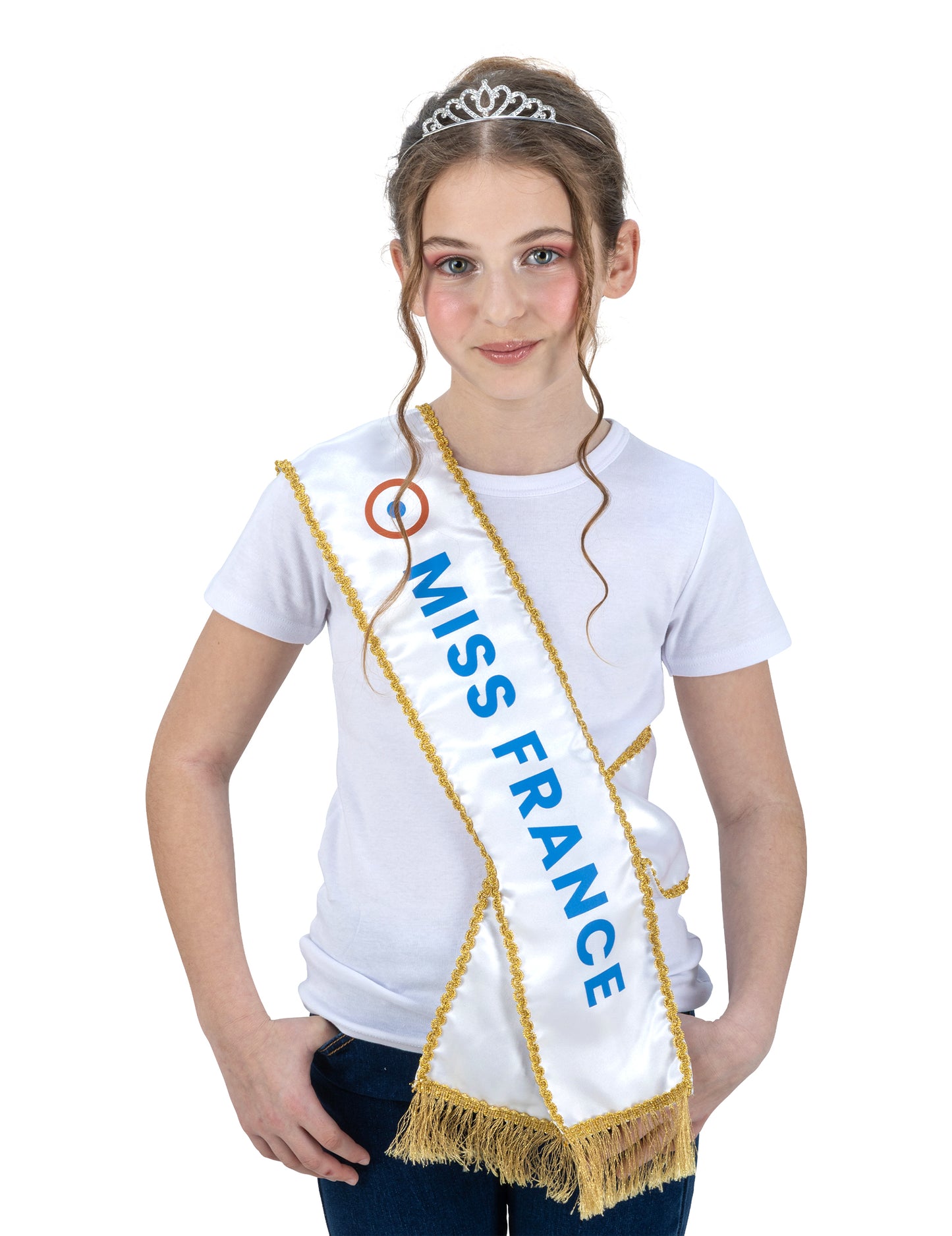 Komplet Miss France™ lenta in tiara