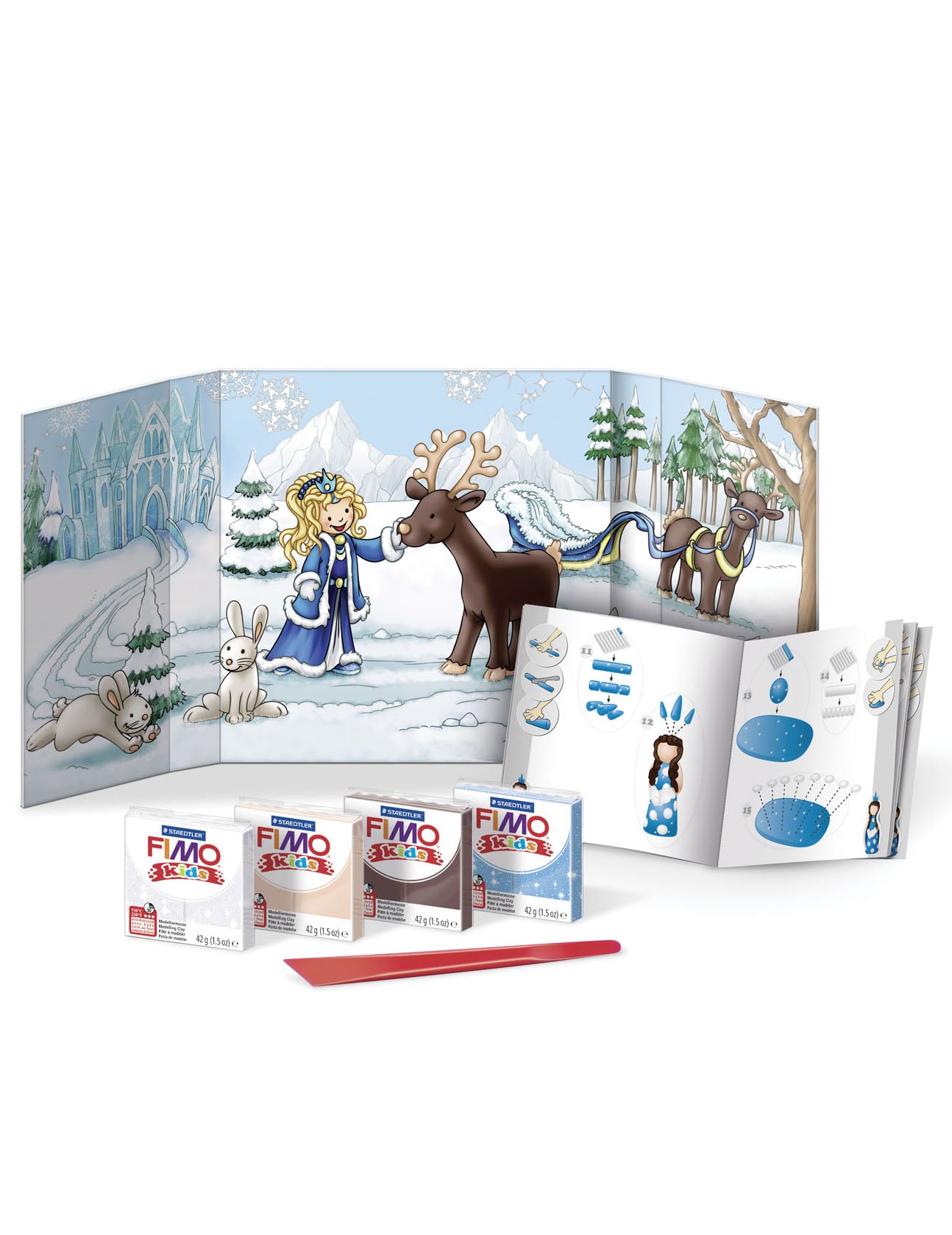 Komplet za modeliranje Fimo® Snow Princess za otroke