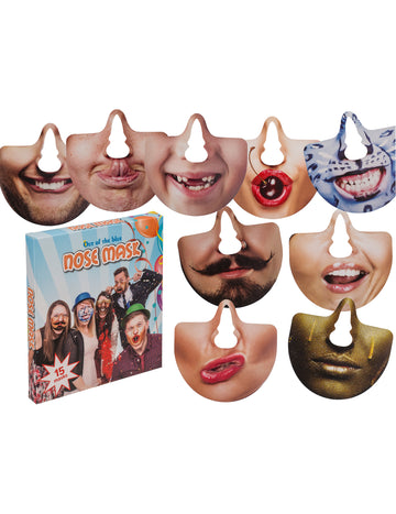 15-delni komplet za fotografiranje s humornimi usti