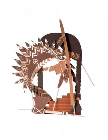 Kit photobooth indian forest 6 accessoires pour anniversaire