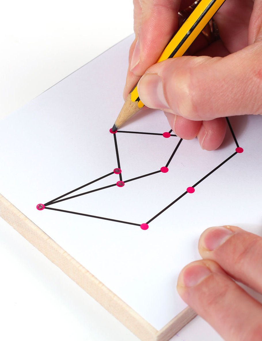 Otroški komplet za slikanje z vrvico z morsko tematiko in slikami iz vrvice