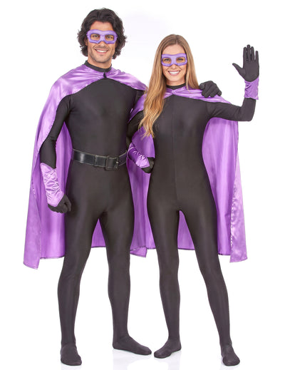 Komplet za odrasle vijolične super heroje