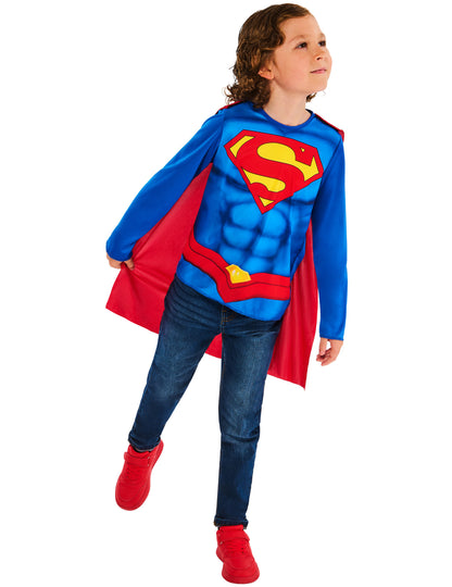 Komplet top in ogrinjalo Superman™ za otroke 