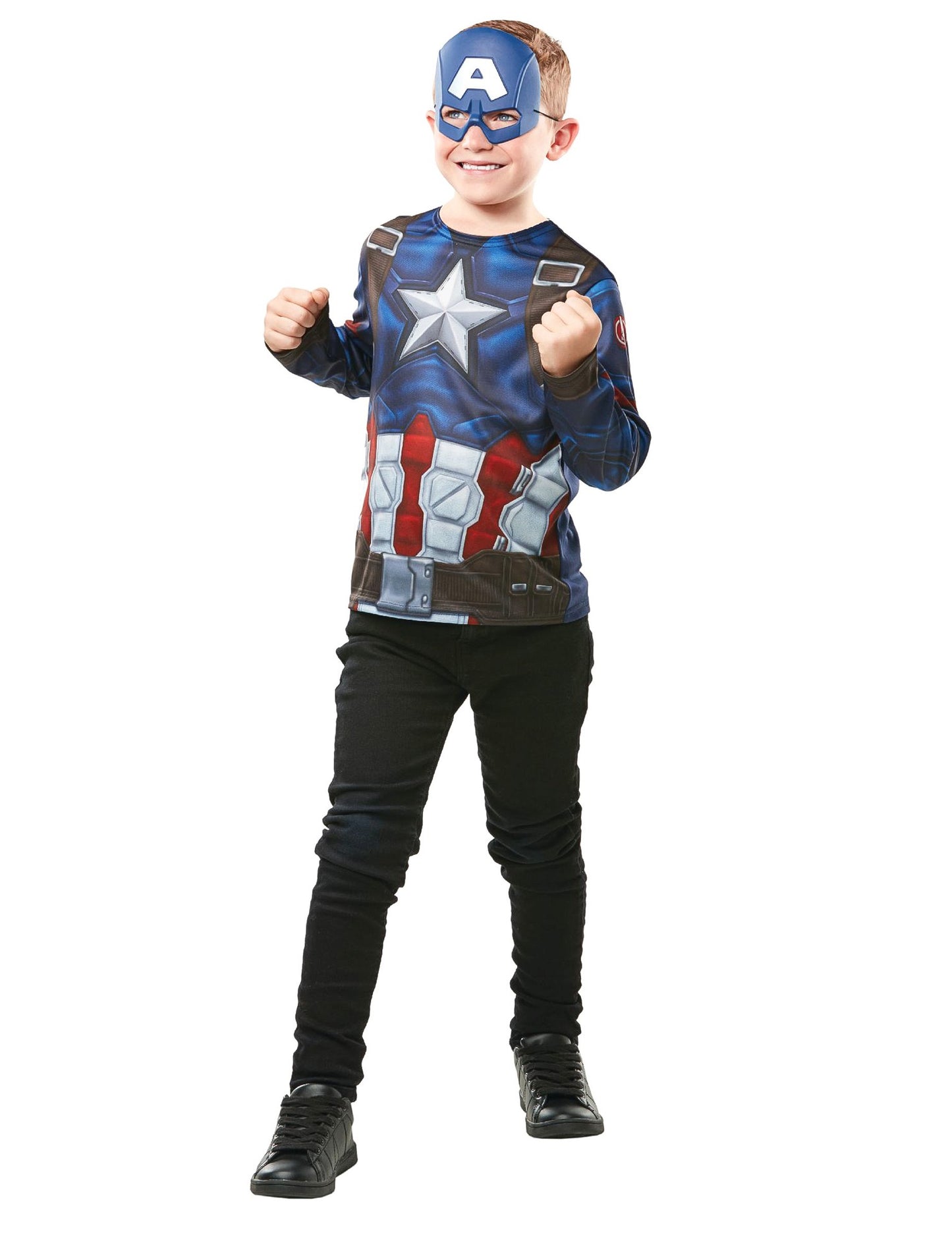 Top Kit in Captain America Otroška maska