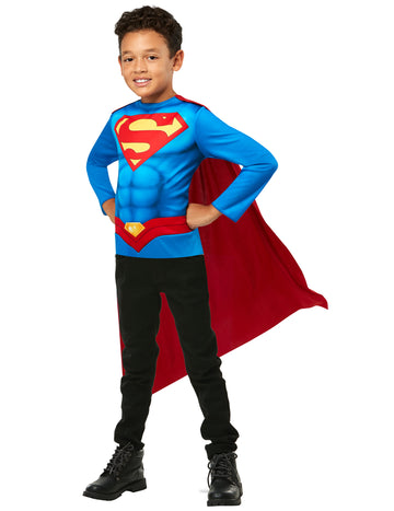 Otroški top in ogrinjalo Superman