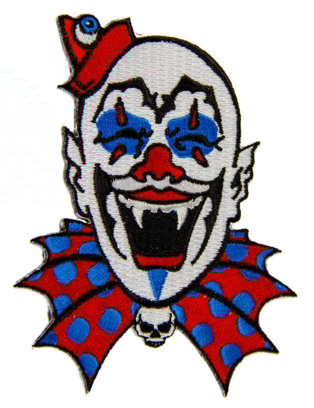 Gotski klovn patch11 x 9 cm