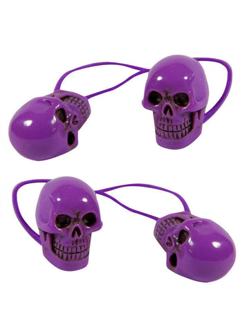 Kreepsville gotski naglavni trak z lobanjo 