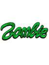 Patch Zombie pour adulte vert fluo et noir