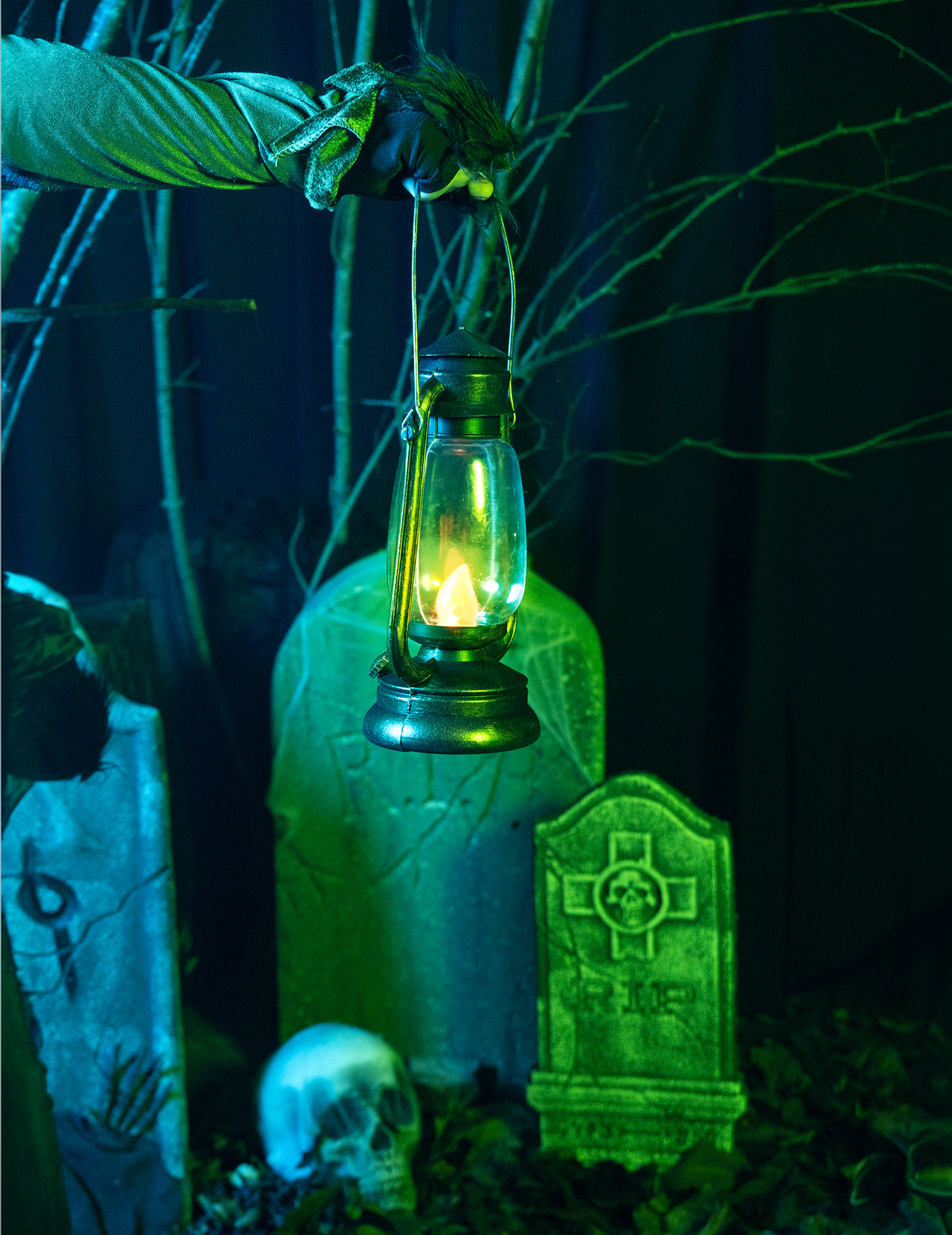 LED oljna svetilka 25 cm