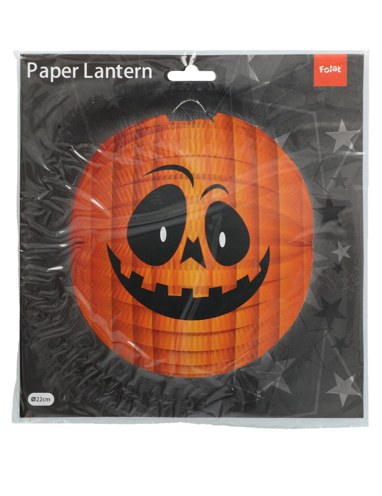 Halloween bučna luč 22 cm