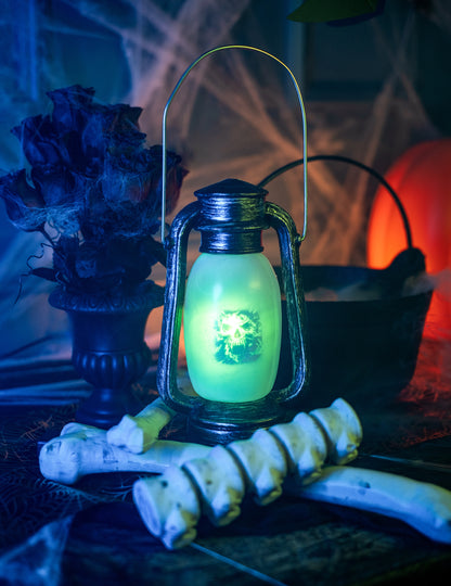 Svetleča Halloween lanterna 24 cm 