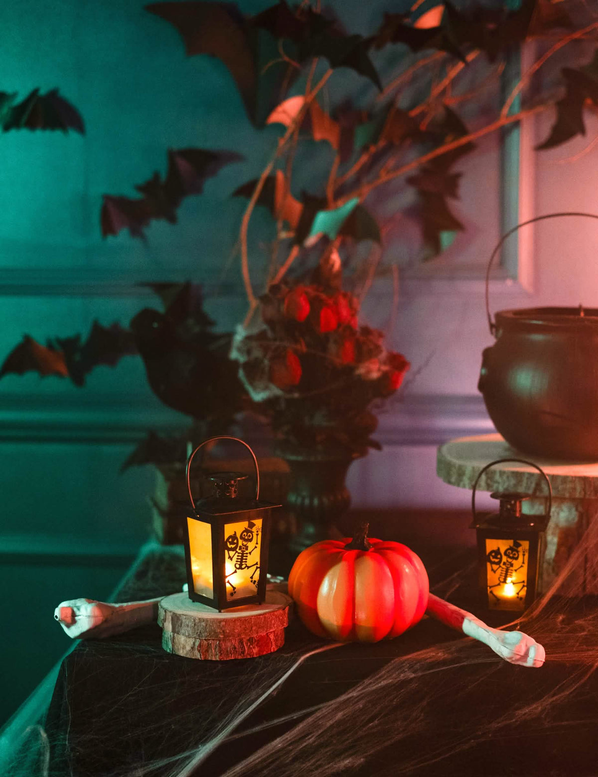Vzdušje halloween svetilke Squelette za halloween
