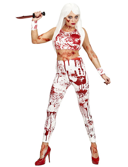 Mise en situation du legging sanglant pour femme