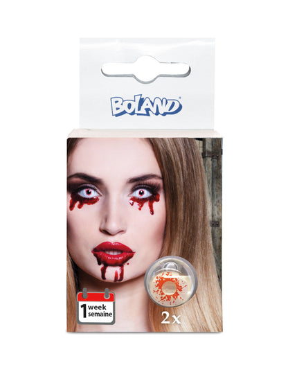 Kontaktne leče brez popravka fantazija Krvava očesa odraslih noč čarovnic