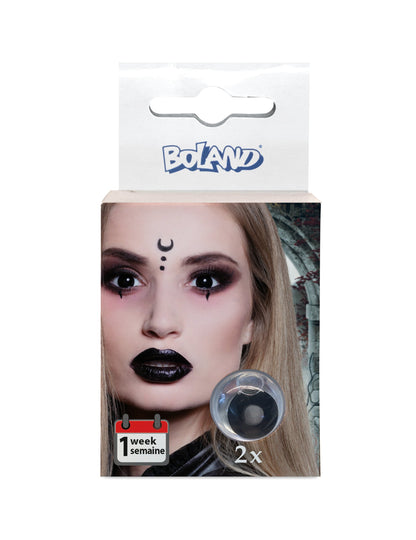 Kontaktne leče brez popravka Fancy Adult Black OED