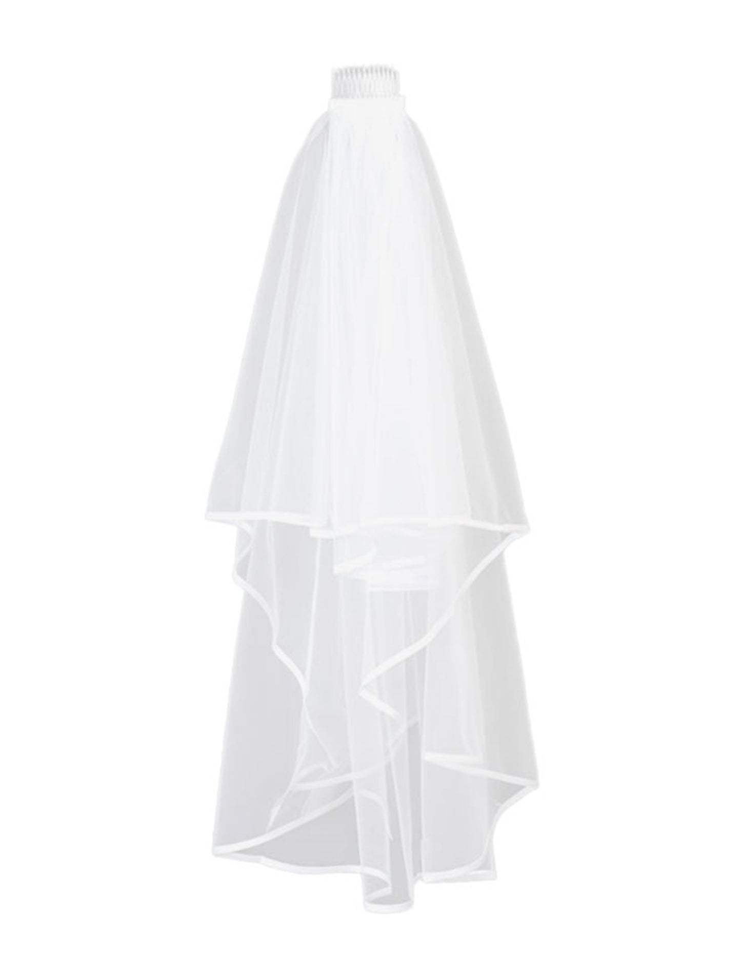 Dolga bela poročna tančica