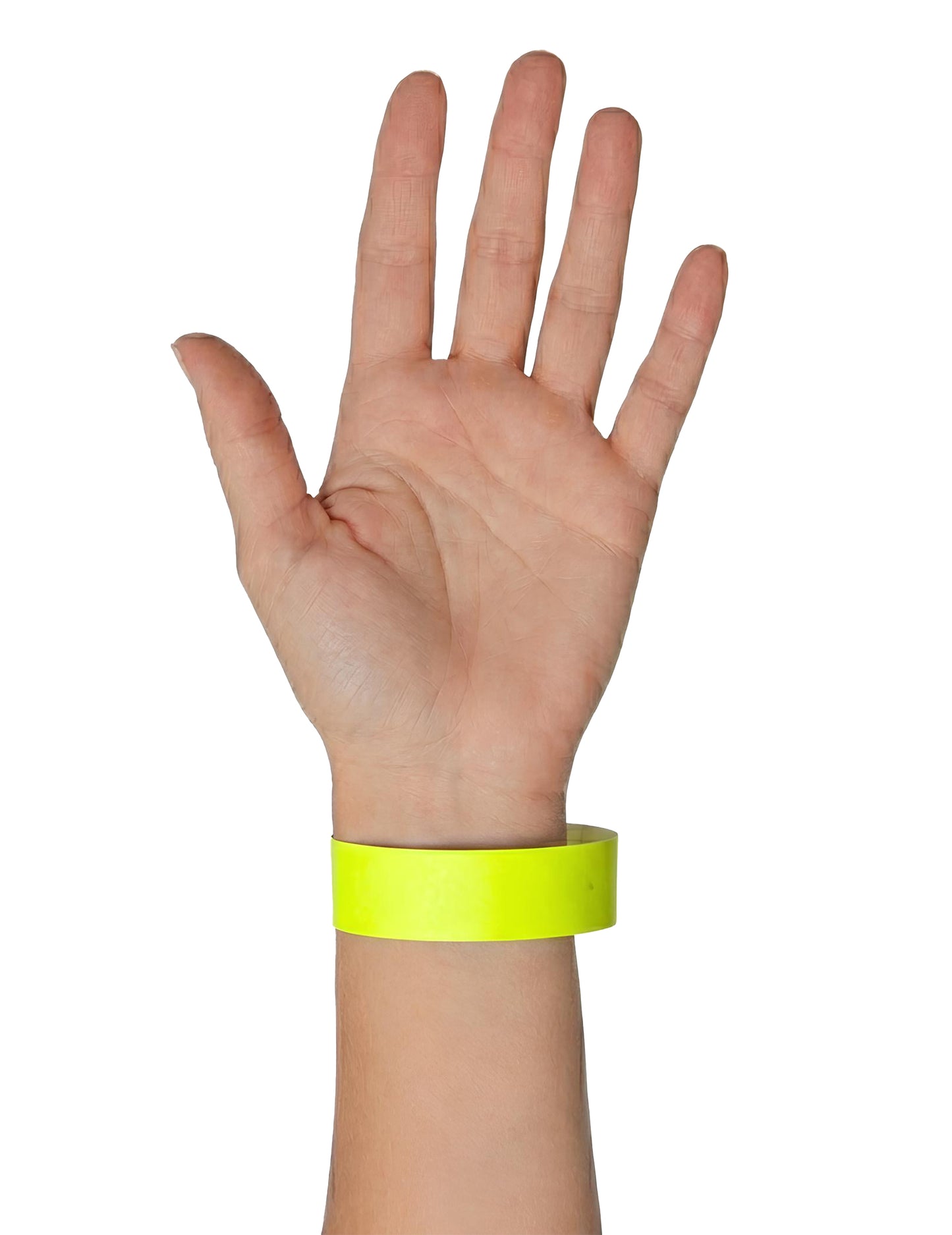 Paket 50 rumenih dogodkovnih zapestnic 