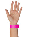 Lot de 50 bracelets évènementiels roses