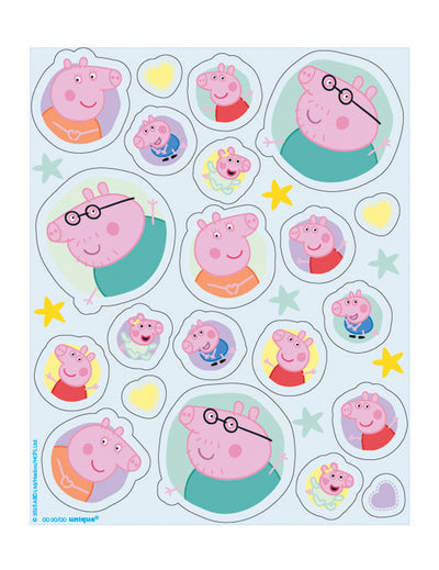 Set 4 listov nalepk Peppa Pig™