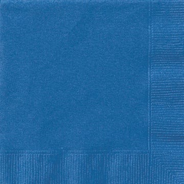 50 papirnatih serviet kraljevsko modre barve 33 x 33 cm 