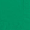 Serviettes en papier pour fête vertes