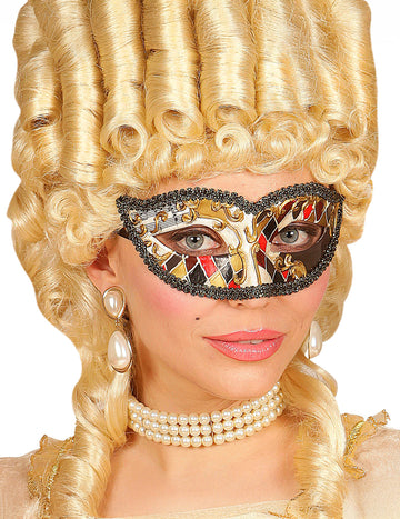 Beneški arlekin maska za odrasle 