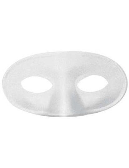 Masque loup blanc pour enfant blanc