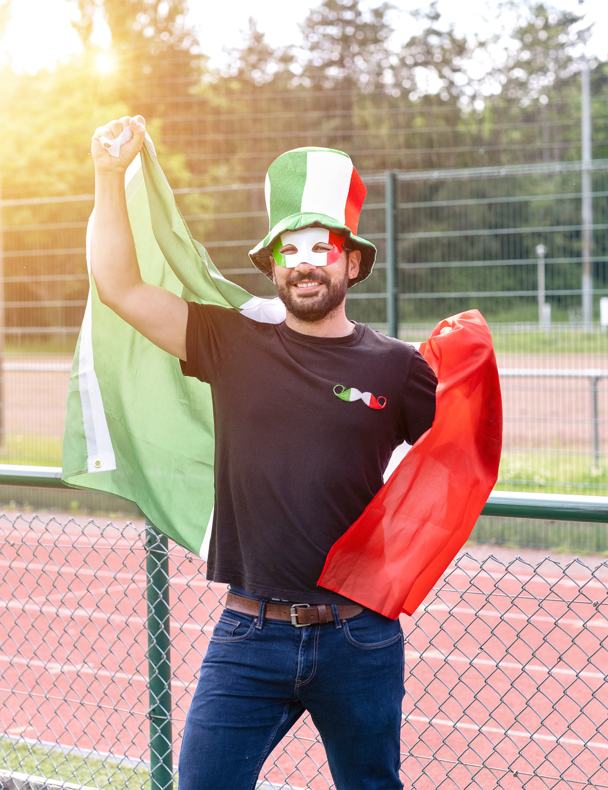 Mise en situation du loup Italie
