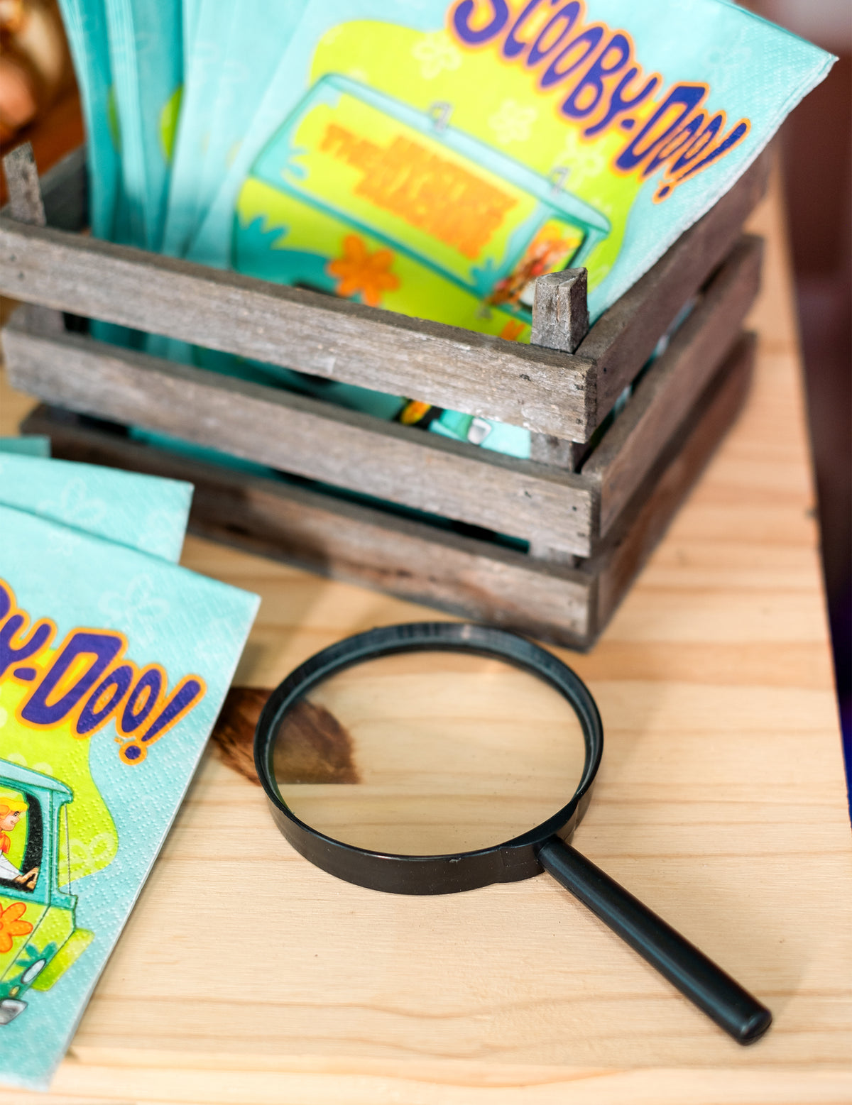 Mise en situation de la loupe de détective