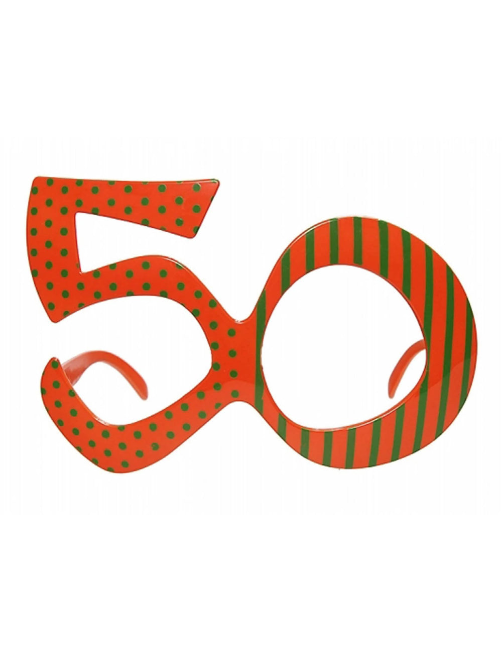 Pogled od spredaj na očala starost 50
