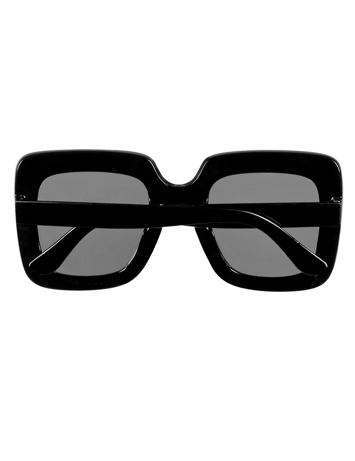 Vue de dos des lunettes bling bling pour adulte