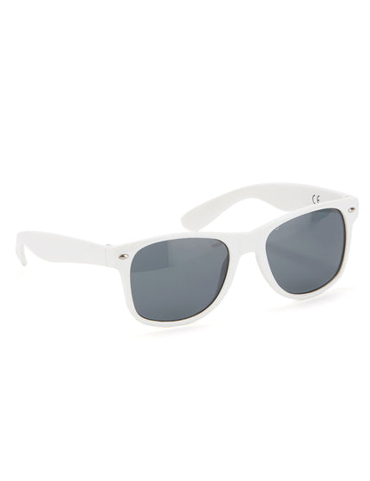 Lunettes blues pour adulte blanches