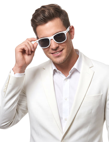 Odrasli beli blues očali