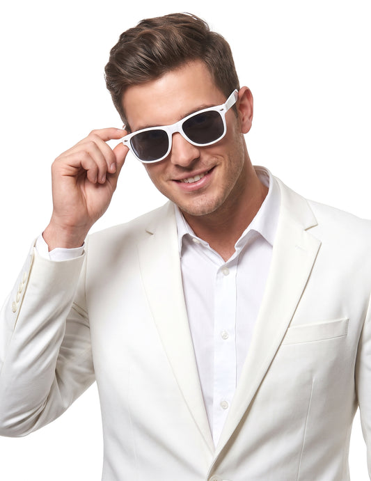 Odrasli beli blues očali