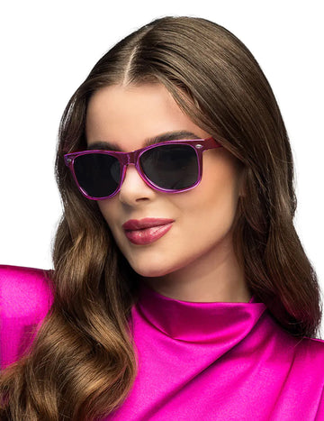 Odrasli kovinsko roza blues očala