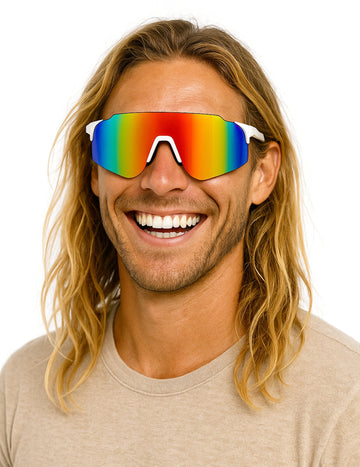 Odrasla mavrična športna očala